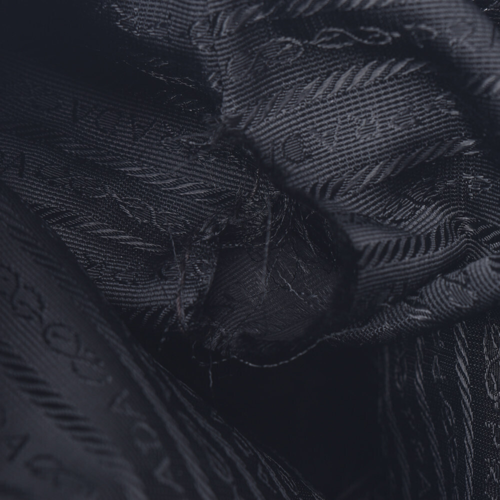 Prada Saffiano leather Nylon Re bag black shoulder - Picture 8 of 11